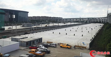 緩解停車難，服務進博會 國展中心周邊停車場新建改造全面加速